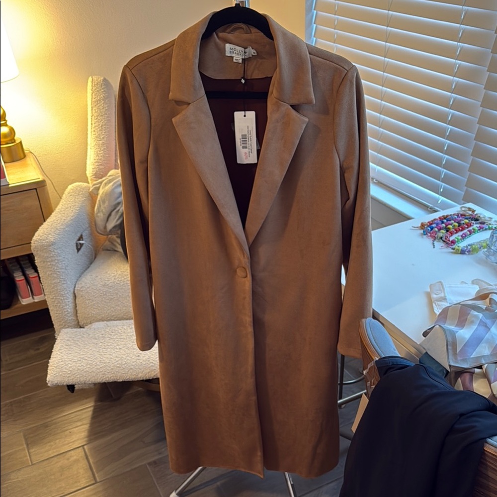Molly Bracken Camel Women's Blazer